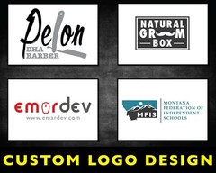 Logo Design | Custom Made | Print and Web | Social Media | Marketing | Logos