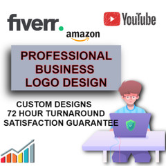 CUSTOM LOGO DESIGN! GET YOUR BUSINESS NOTICED + UNLIMITED REVISIONS!