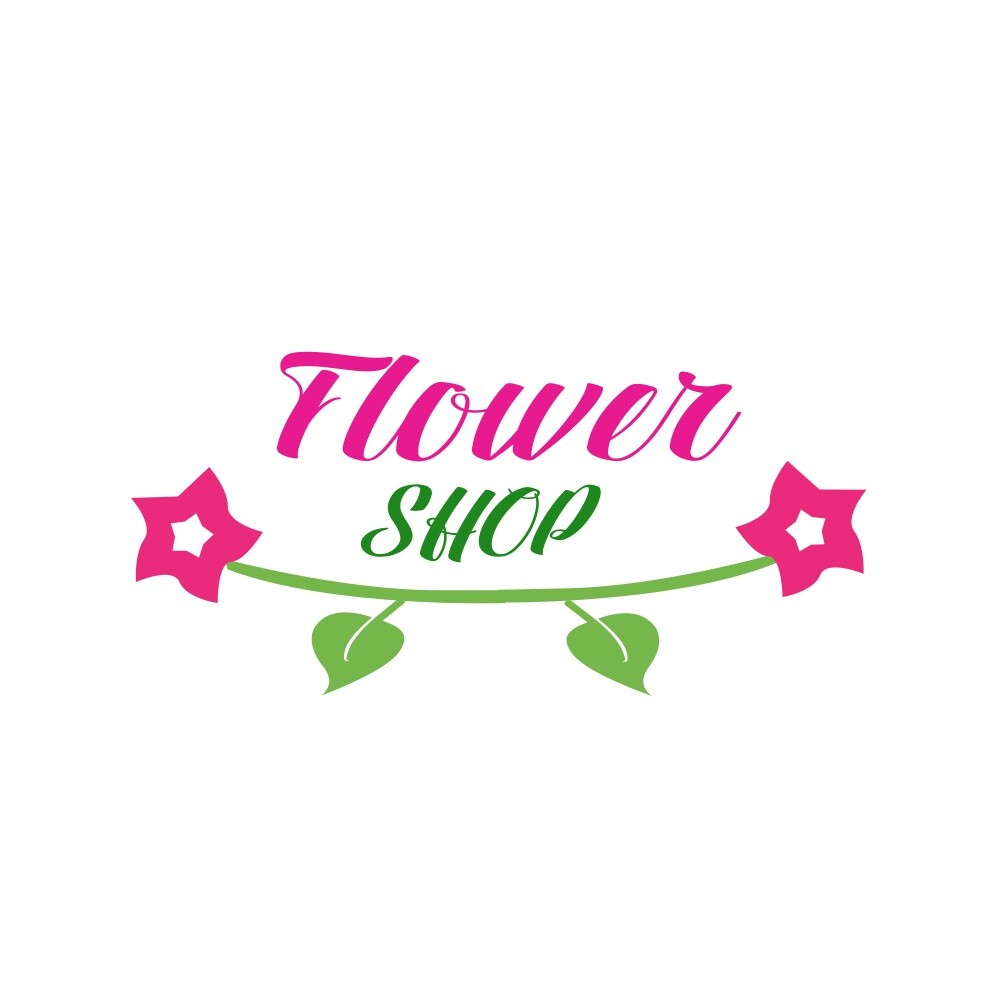 Premade Business Floral Logo Template Design for Flowers Shop Photography