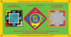 Digital Logo for 9th Dimension Military Chess (C) only No Copyrights included
