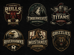 Custom Sports Team Logo Design | Youth & Adult Teams | Mascot Logo