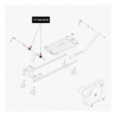 SCICON SPORTS Thru Axle Adapter End Caps x2 for AeroComfort 3.0