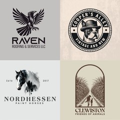 Custom Logo Design – with Unlimited Revisions – *FREE BUSINESS CARD DESIGN *