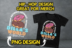 Hip Hop | J Dilla | Graphic Designs | PNG files | Sublimation | Instant Download