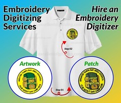 Embroidery Logo Digitizing | Embroidery Digitizing | Embroidery Digitizers