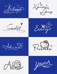Custom Handwritten Signature Artistic Signature Design Creative Signature