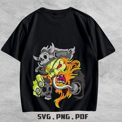 Pirate Cartoon Digital Design