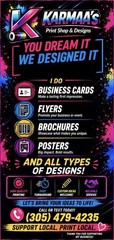 Professional Karmaa’s Print Shop & Designs.