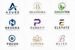 Professional Custom Logo Design | Business, Brand, Company, Modern Logo