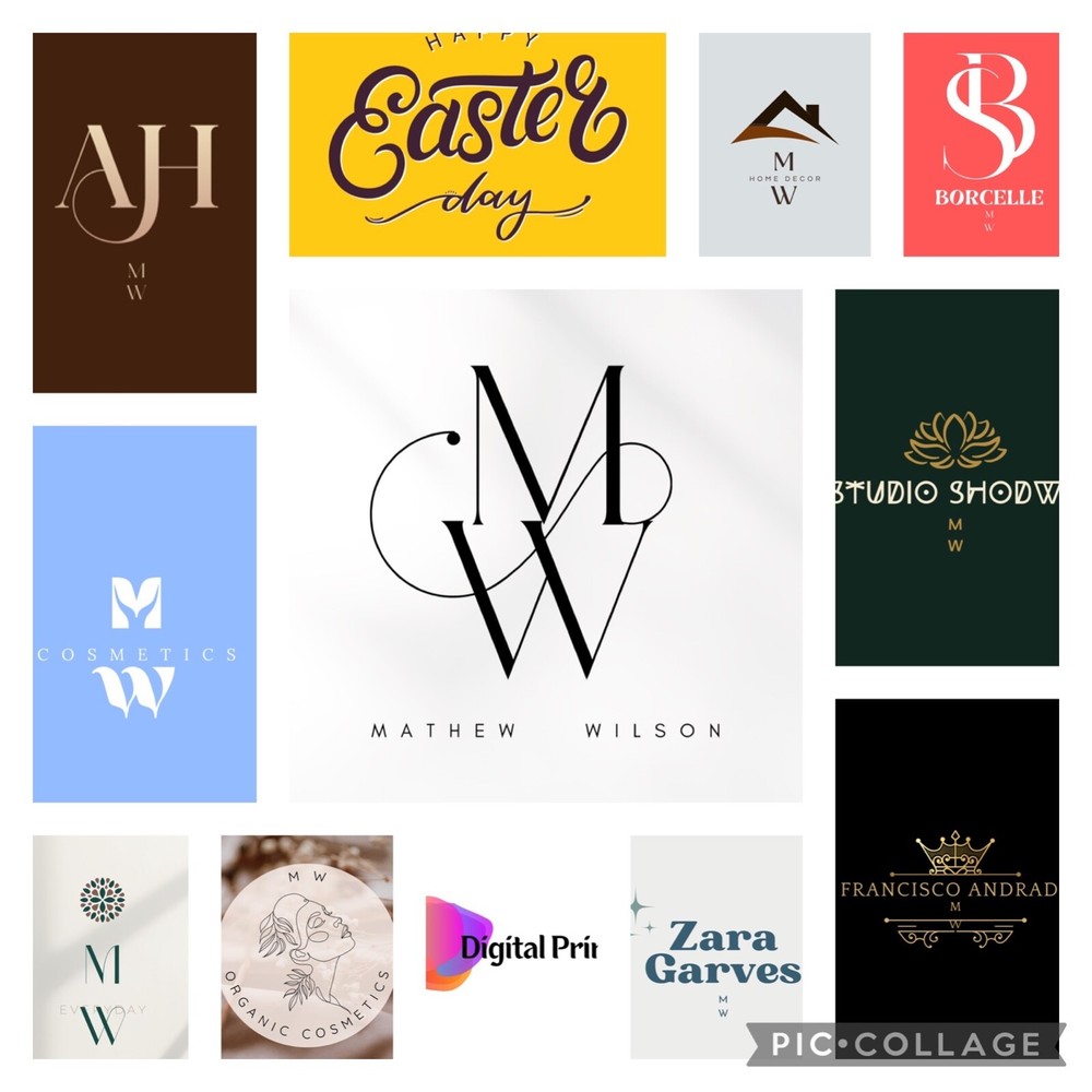 personalised logo design for you, your business or brand, professional logos
