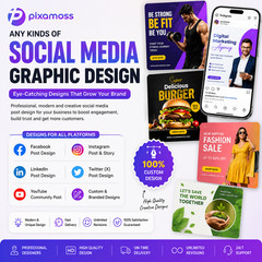 Any Kind of Graphic Design | Facebook, Instagram, LinkedIn Graphics