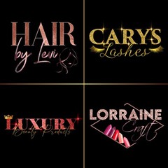 Luxury Glitter Custom Logo Design Unlimited Revisions Source Files