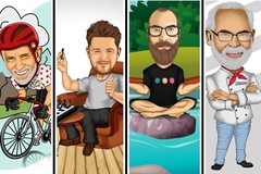 I will draw a custom cartoon portrait, cartoon caricature, avatar or logo for yo