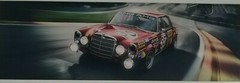 No.35 COMPLETE SET, INSPIRED BY 1969 MB 300 SEL AMG @ SPA1971 (Decals Only)