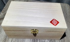 Custom Neumann Logo Dome Epoxy Badge Sticker- Red & White