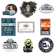 CUSTOM VINTAGE LOGO DESIGN – PROFESSIONAL SERVICE! – FREE BUSINESS CARD!