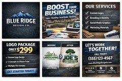 Crestova, Blue Ridge, Monarch Logo, Branding & Website Design, 3 Revisions