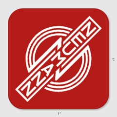 Custom Neumann Logo Dome Epoxy Badge Sticker- Red & White