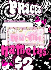 CARTOON/PROFESSION CUSTOM NAMETAG DESIGN FOR BUSINESS/PERSONAL | GRAPHICS