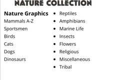 Screen Printing. Action Illustrated Nature Collection Photo Shop & Corel Draw