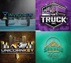 CUSTOM MODERN LOGO DESIGN FOR BUSINESS | Professional Business Logos |Logo maker