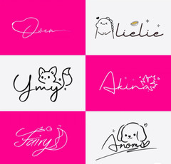 Custom Handwritten Signature Artistic Signature Design Creative Signature