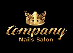 Premade Cosmetics Store Beauty Nail Salon Website Logo Template Business Design