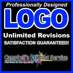 Professional Logo Design – Unlimited Revisions – Source Files Provided
