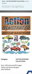 Screen Printing. Stock Art Books. Photo Shop And Corel Draw Action Illustrated