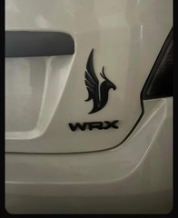 Custom Artist Logo Black (Illenium) Edm 3m Adhesive Emblem (1 Time Apply)