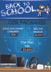 Back to School Flyer Design Service