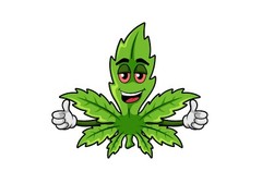 PROFESSIONAL CUSTOM LOGO DESIGN | MASCOT LOGO | CARTOON LOGO | Weed mascot