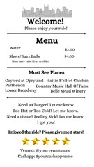 CUSTOM FLYER DESIGN,LOGO SingleSide Digital Services Menu, DESIGN ONLY